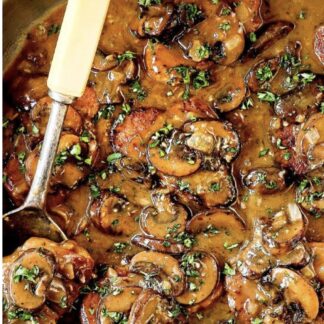 Pork Tenderloin with Mushroom Gravy