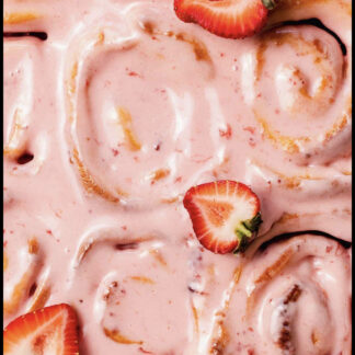 Strawberry Cinnamon Rolls